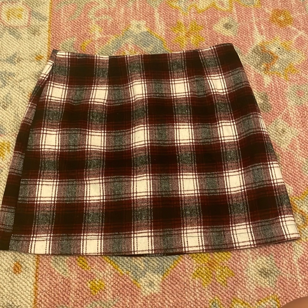 Plaid Skirt